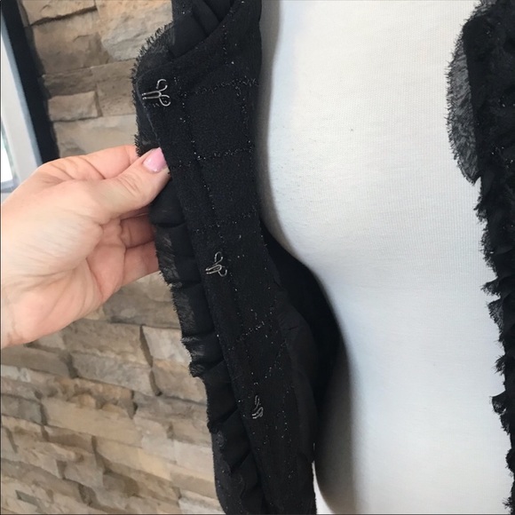 So Not-basic black blazer with sparkle detail - Picture 2 of 4